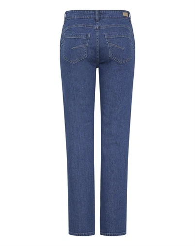 Fransa - FRCelina Pam 1 Bukser - Mid Blue Denim 